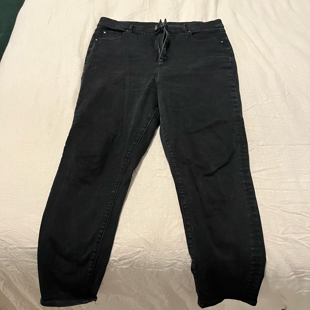 Ann Taylor Charcoal Denim Pants